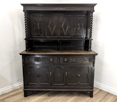 Dresser antique solid - dresser, oak