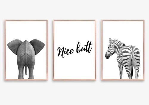 Set bathroom prints - of, 3