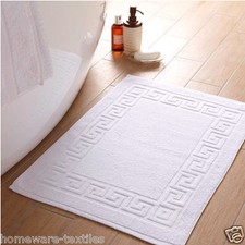 2x Bath Mats 100% Cotton Hotel