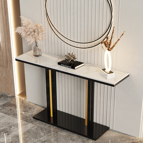 Modern marble console table - marble,