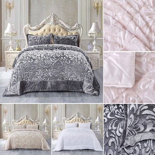 3piece bedspread embossed - 3piece,