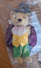 STEIFF 662768 WILLY WONKA 2016 25CM L. ED. WITH GOLDEN TICKET, CANE, CERT & BOX