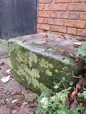 Antique stone horse mounting block (1820s)