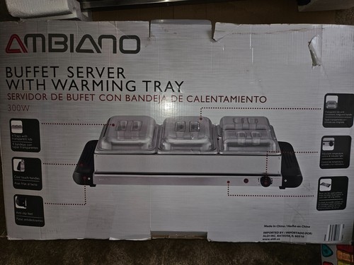 Ambiano buffet server with - buffet,