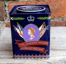 Vintage Tea Tin Caddy Jacksons