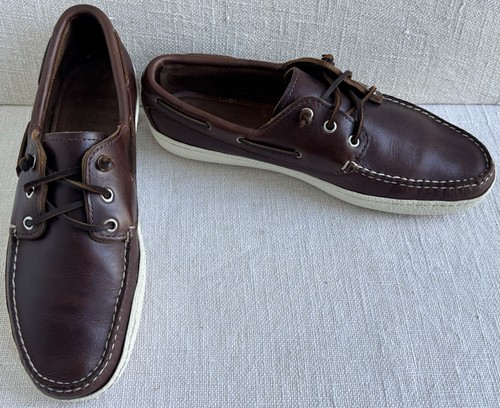 Quoddy runabout brown - brown, leather