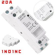 2 Pole 20A Contactor Din Rail