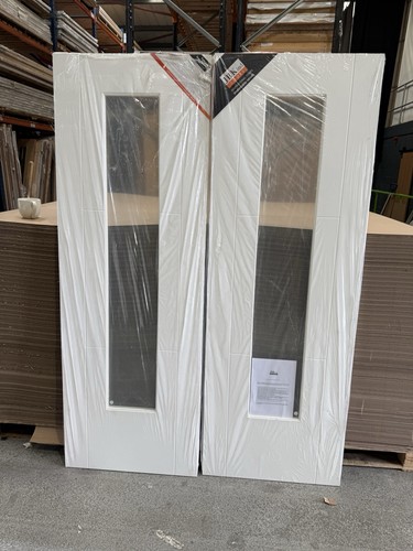 78x27 35mm white clear - x2,