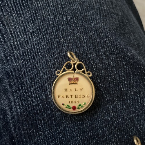Victorian enamelled half - enamelled,
