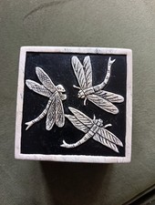 Carved Stone Box With Lid