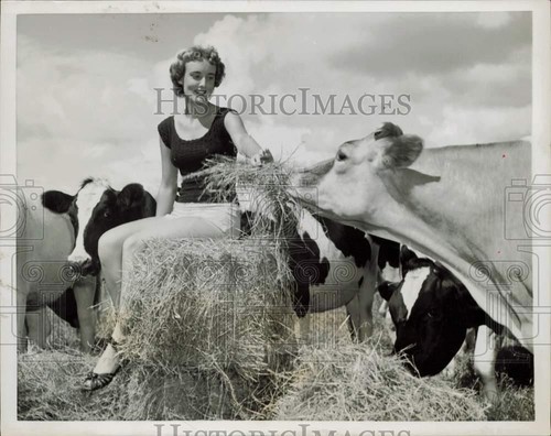 1954 press photo ann - 1954,