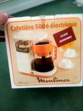 Vintage Moulinex Cafetiere 5006 Filter Coffee Maker Boxed Brown