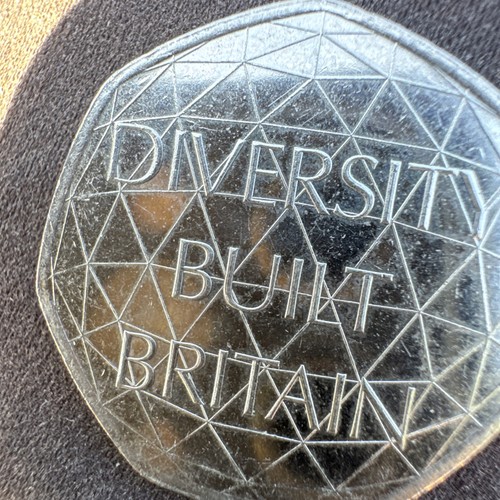 Diversity built britain 50p - diversity,