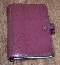Vintage Filofax 4 CLF 7/8 Real Calf Leather Organiser 1983-88 Retro