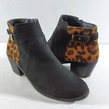 DUNE Black Tan Suede Chelsea