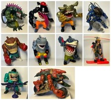 Street Sharks - 6" Action Figures - Various - Multi Listing - 1995 Street Wise