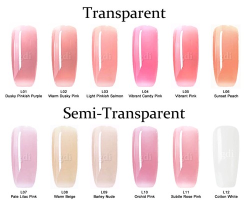 New gdi nails nude - new, uv