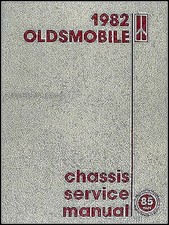 1982 Olds Repair Shop Manual