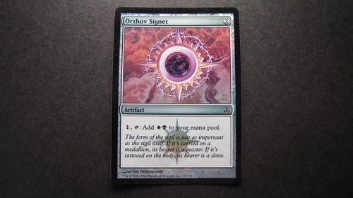 Mtg orzhov signet foil - signet,