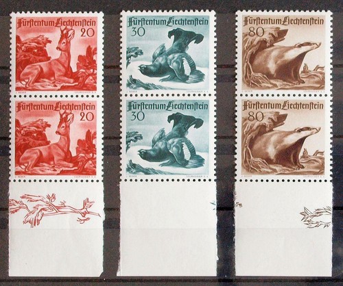 Liechtenstein 1950 cpl - liechtenstein,