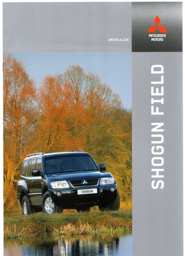 Mitsubishi shogun field - shogun,