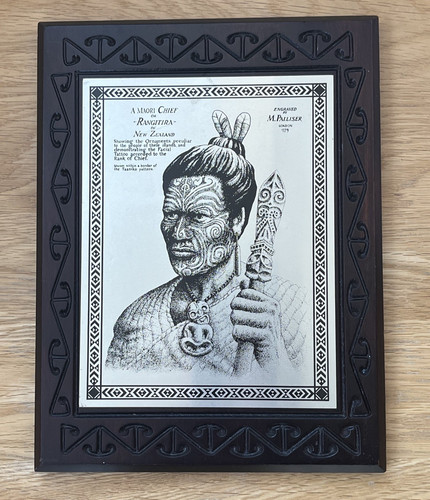 Vintage maori chief - maori, rangitira