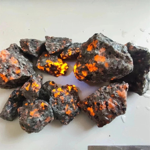 Natural yooperlite flame - natural,