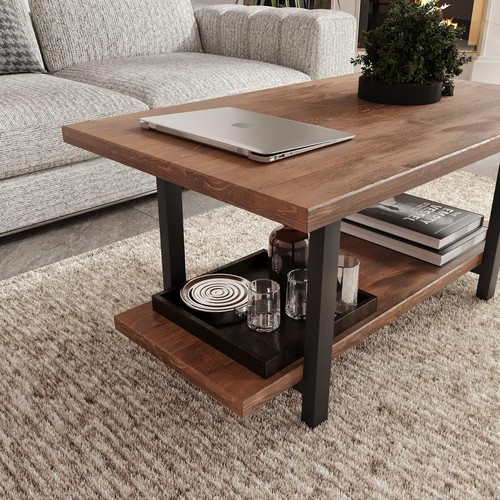 Manney coffee table - coffee, %100