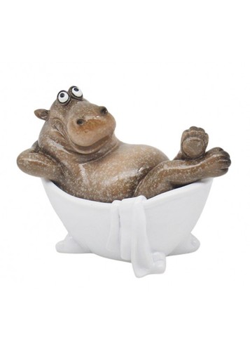 Hippo tub bath time - hippo,