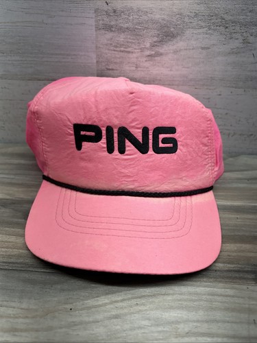 Ping golf hat neon pink - golf,