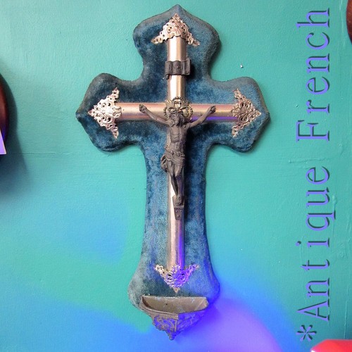 Antique french inri wall - antique,