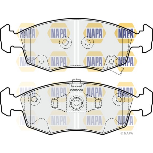 Brake pads set for - set,