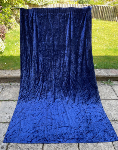 Vintage crushed cotton velvet - cotton,