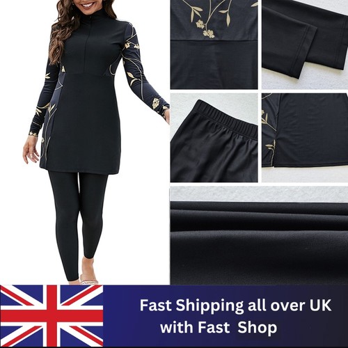 Full cover swimsuit - swimsuit, muslim