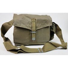 Vintage 80's Polish Army Genuine Bread Bag .Military Surplus-USED.