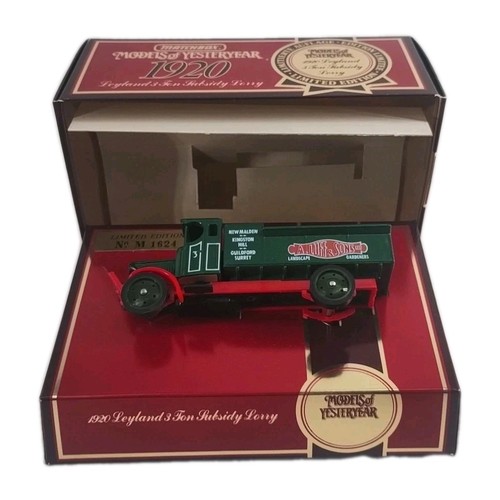 Matchbox models yesteryear - models,
