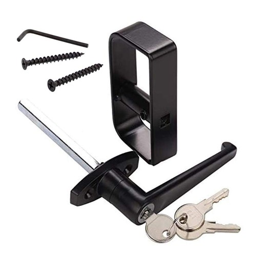 Shed door handle lock kit - lock,