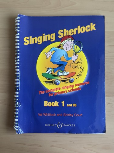 Singing sherlock book with - sherlock,