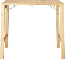 Muji Pine Wood Table Foldable