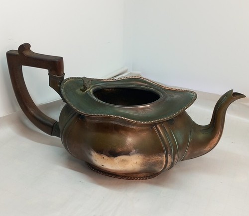 Copper lamp style - 11", teapot