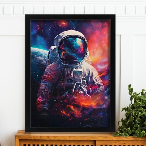 Astronaut wall art deep - astronaut, space