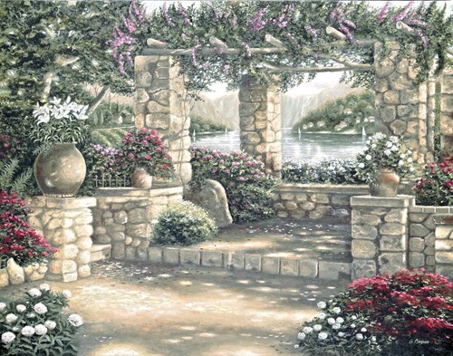 Ceramic backsplash tile mural - ceramic,