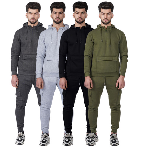 Mens slim fit tracksuit - fit, set