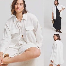 Simply Be White Cheesecloth