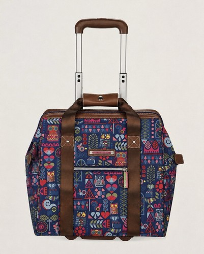 Lily bloom rolling weekender - lily,