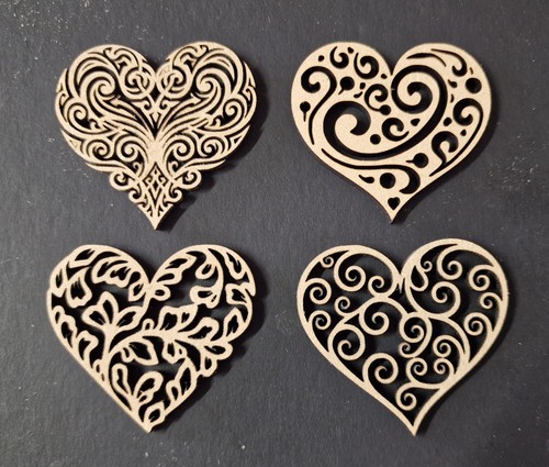 Love heart shaped - shaped, laser