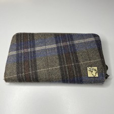 House of Tweed Large Zip Round