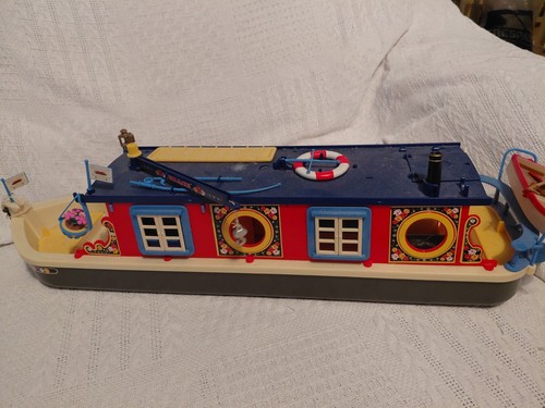 Sylvanian families canal boat - canal,