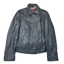 Helium Leather Biker Jacket