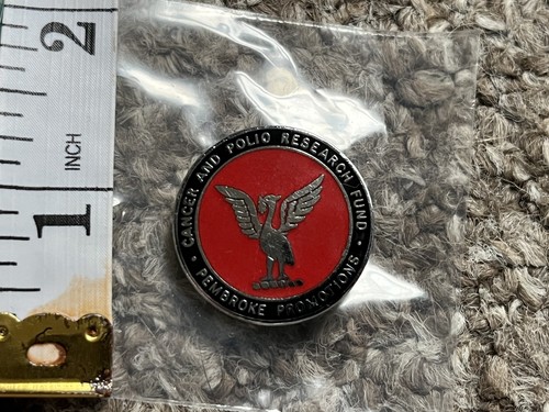 Vintage enamel pin badge